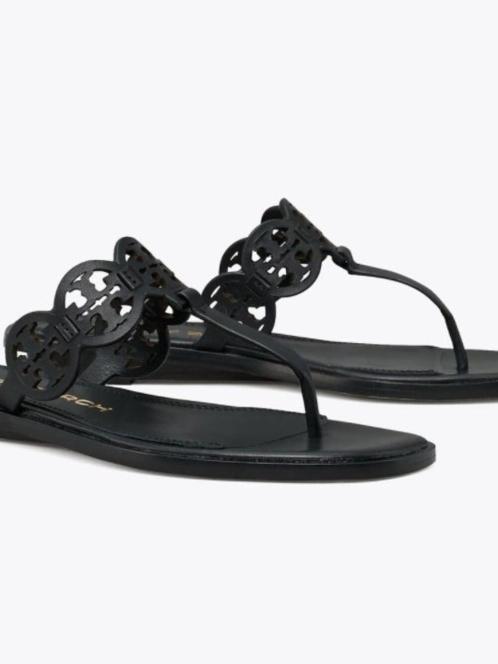 TORY BURCH Tiny Miller Black Size 8